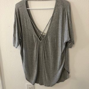 Lush, Grey, Cross T-Shirt, Size Small
